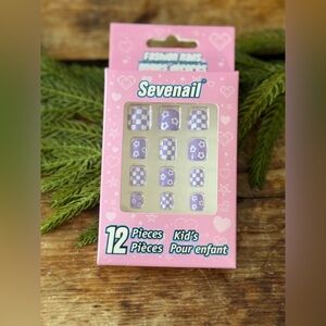 Sevenail Kids Purple Nail Set